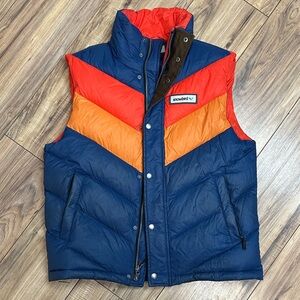 Colorful vintage Puffer Vest